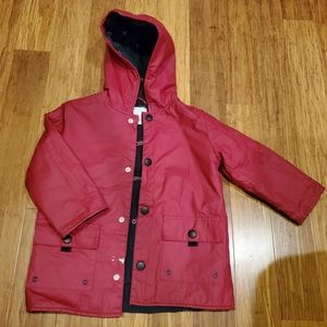 Red Janie and Jack Raincoat